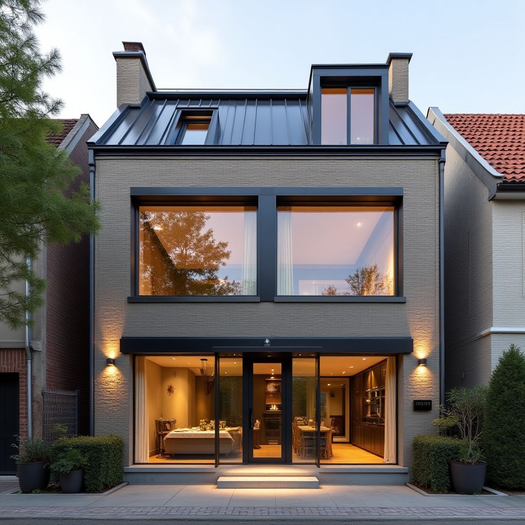 Rénovation d'une maison de ville historique